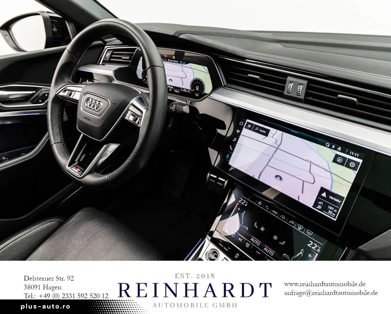 AUDI Q8 E-TRON SPORTBACK 55 2x S LINE BLACK ACC PANO