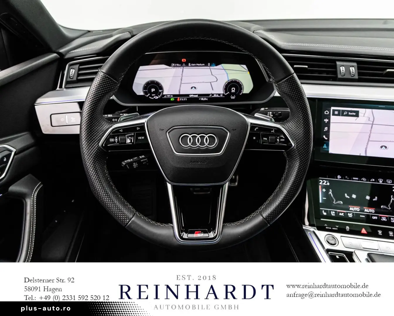 AUDI Q8 E-TRON SPORTBACK 55 2x S LINE BLACK ACC PANO