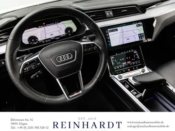AUDI Q8 E-TRON SPORTBACK 55 2x S LINE BLACK ACC PANO