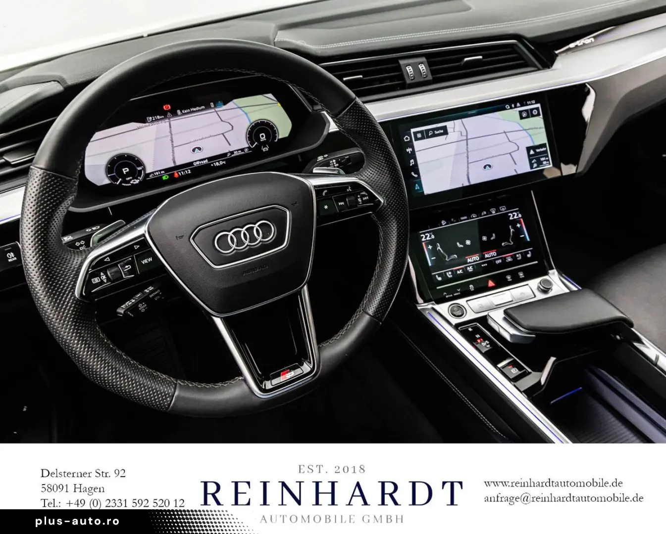 AUDI Q8 E-TRON SPORTBACK 55 2x S LINE BLACK ACC PANO