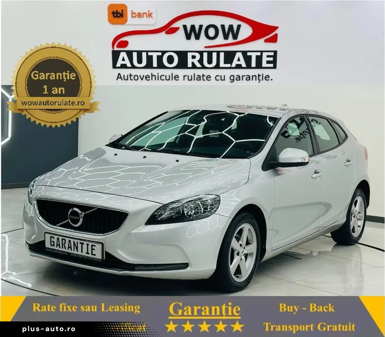 VOLVO V40 2018 2.0D E6 Garantie 12 Luni Rate Avans 0 Doar Cu