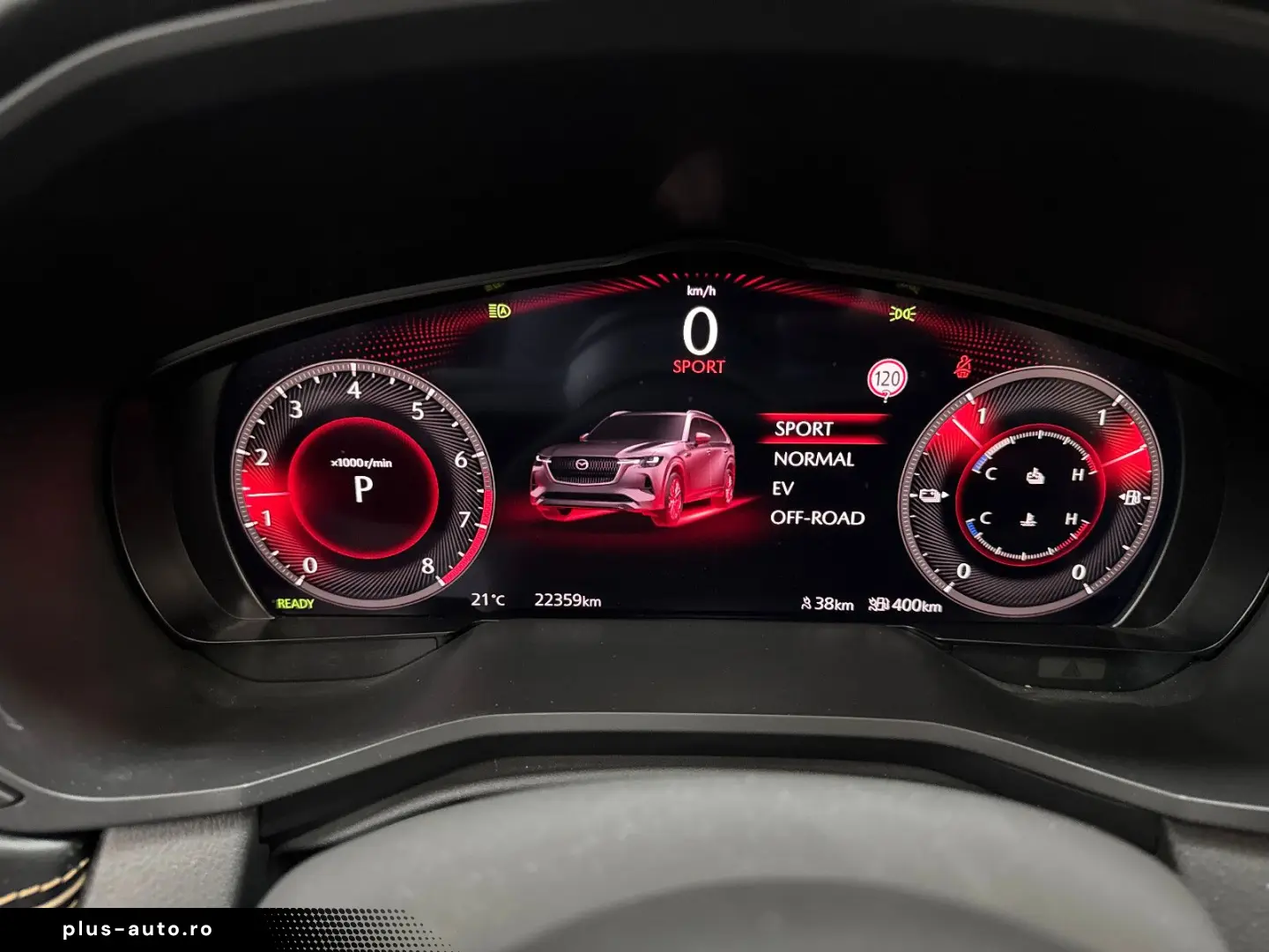 MAZDA CX-80 Homura Plus PHEV AWD CAHO 6-Sitzer PANO