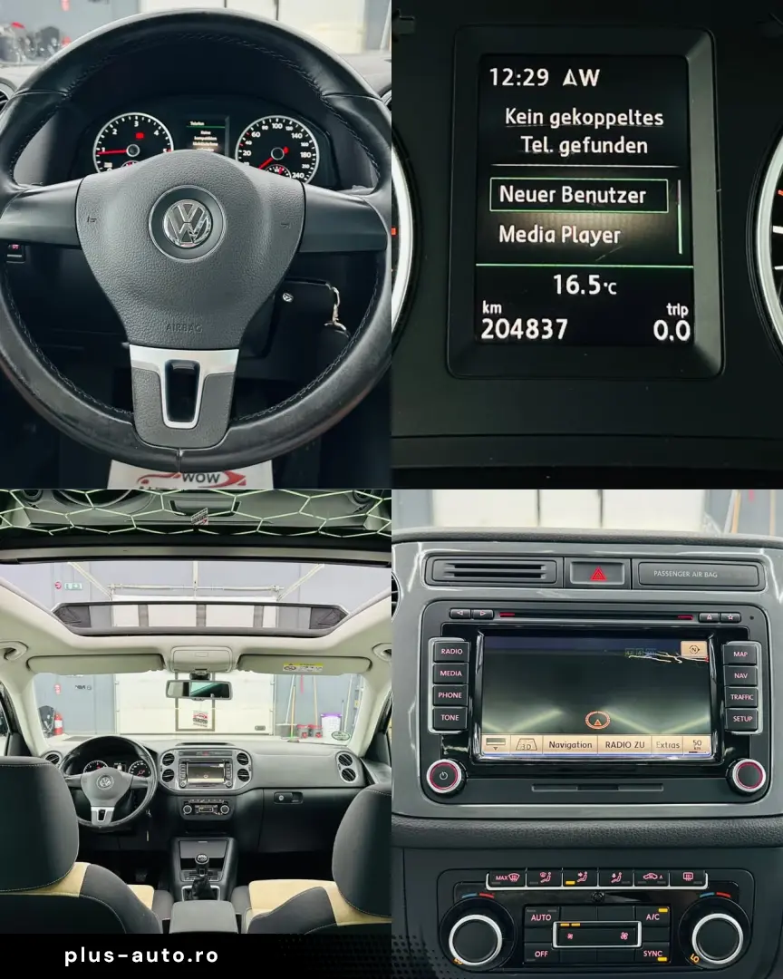 VOLKSWAGEN TIGUAN 2015 2.0D E5 4X4  Garantie 12 Luni Rate Av