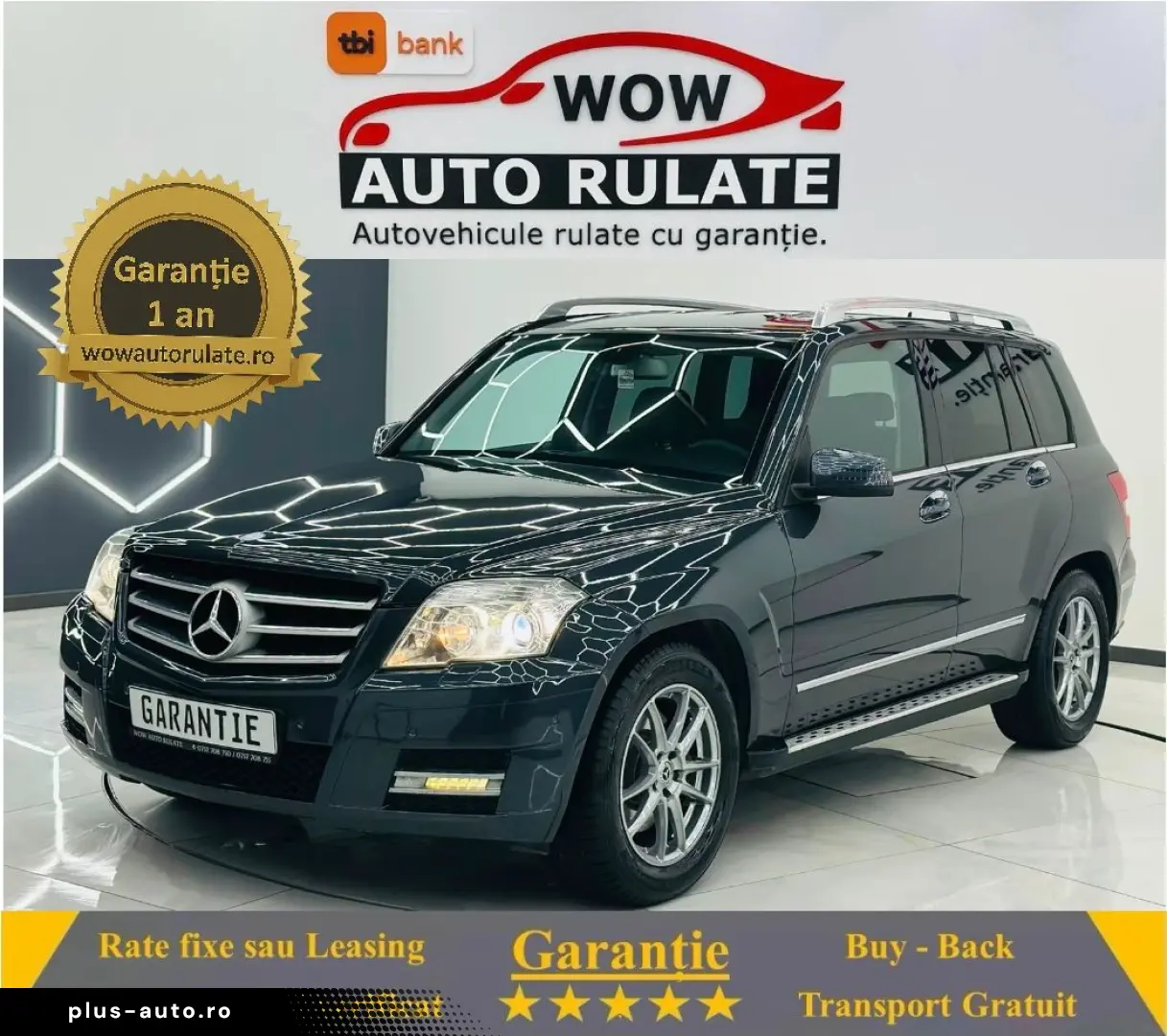 MERCEDESBENZ Glk 250 2011 2.2D E5 4X4 Garantie 12 Luni Rate
