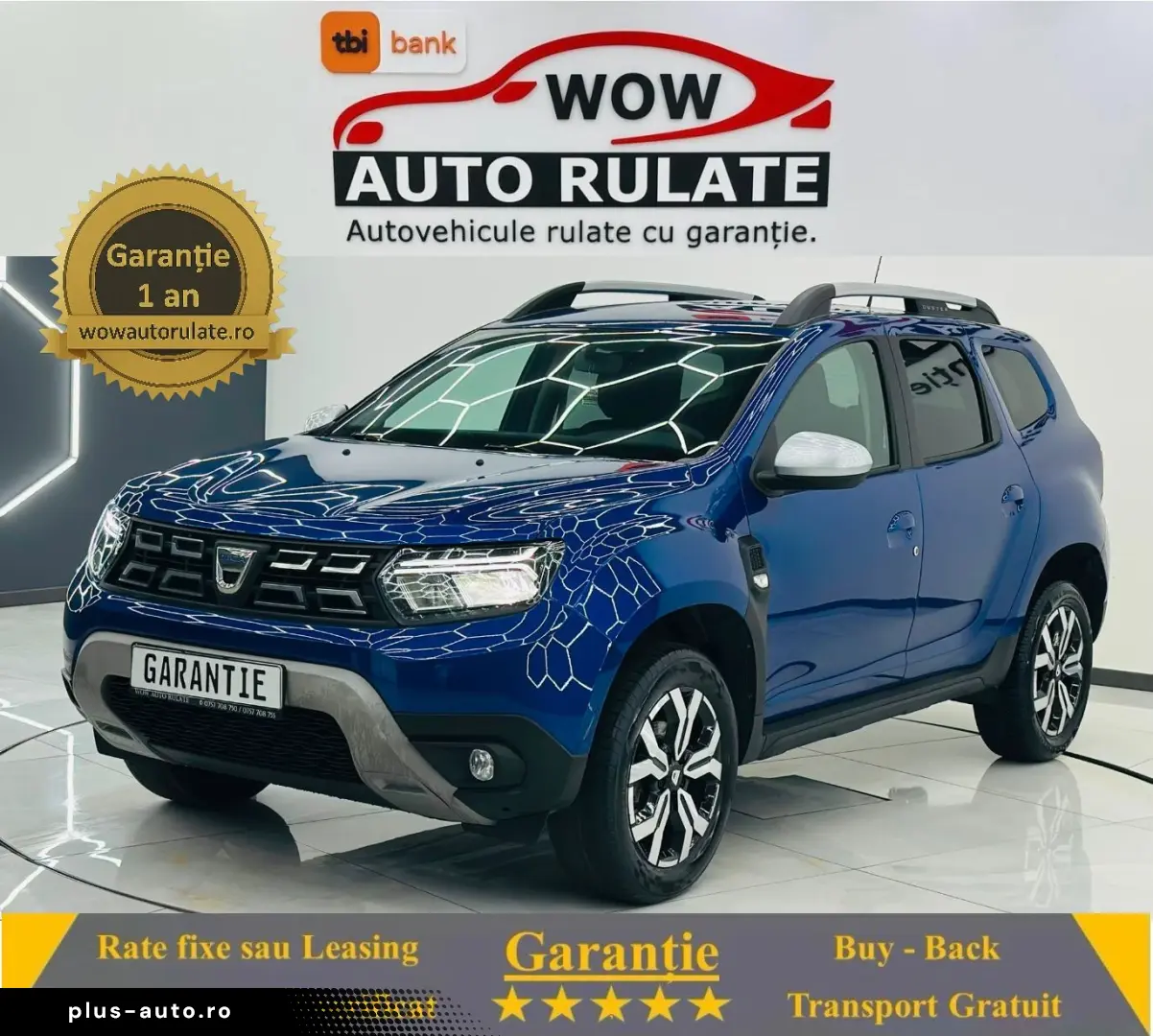 DACIA DUSTER 2022 1.3i E6 Garantie 12 Luni Rate Avans 0 Doar