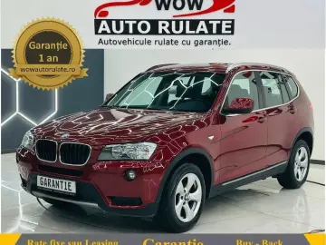 BMW X3 2013 2.0D E5 Garantie 12 Luni Rate Avans 0 Doar Cu Bu