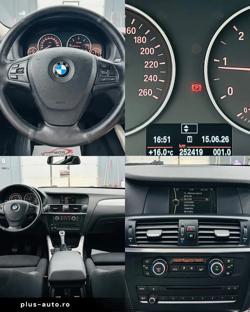 BMW X3 2013 2.0D E5 Garantie 12 Luni Rate Avans 0 Doar Cu Bu