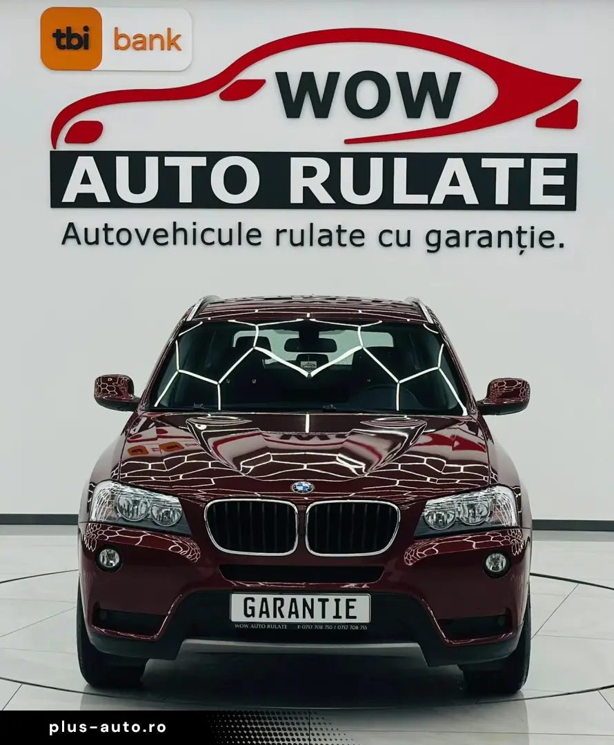BMW X3 2013 2.0D E5 Garantie 12 Luni Rate Avans 0 Doar Cu Bu