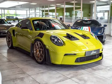 PORSCHE 911 GT3RS PTS Lindgrün Weissach PCCB LIFT SONDER