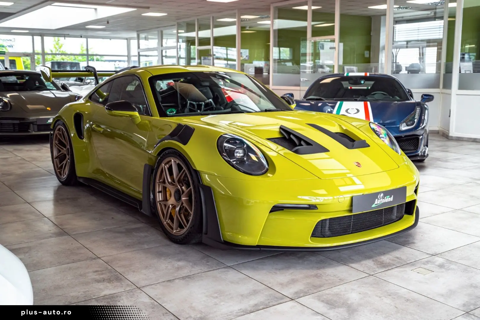 PORSCHE 911 GT3RS PTS Lindgrün Weissach PCCB LIFT SONDER