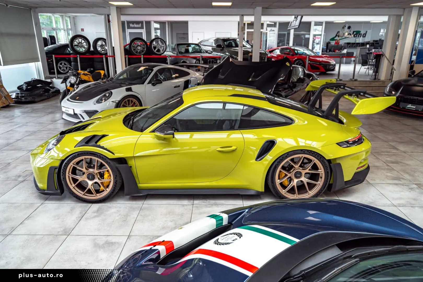 PORSCHE 911 GT3RS PTS Lindgrün Weissach PCCB LIFT SONDER