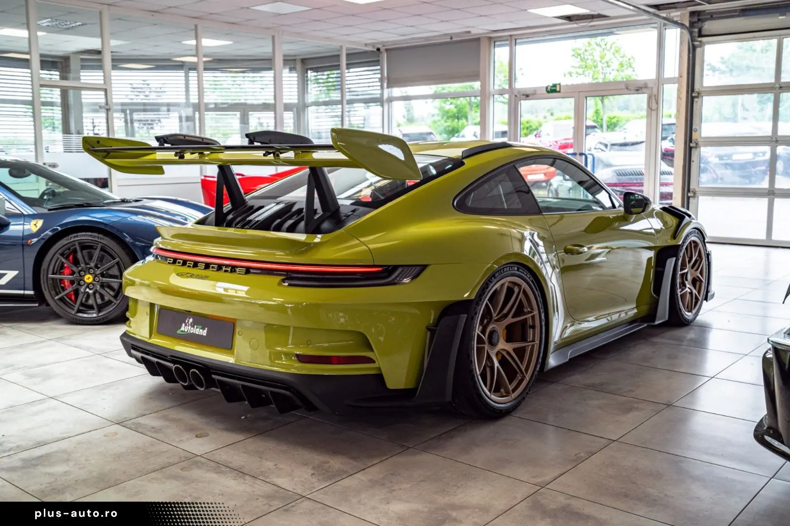 PORSCHE 911 GT3RS PTS Lindgrün Weissach PCCB LIFT SONDER