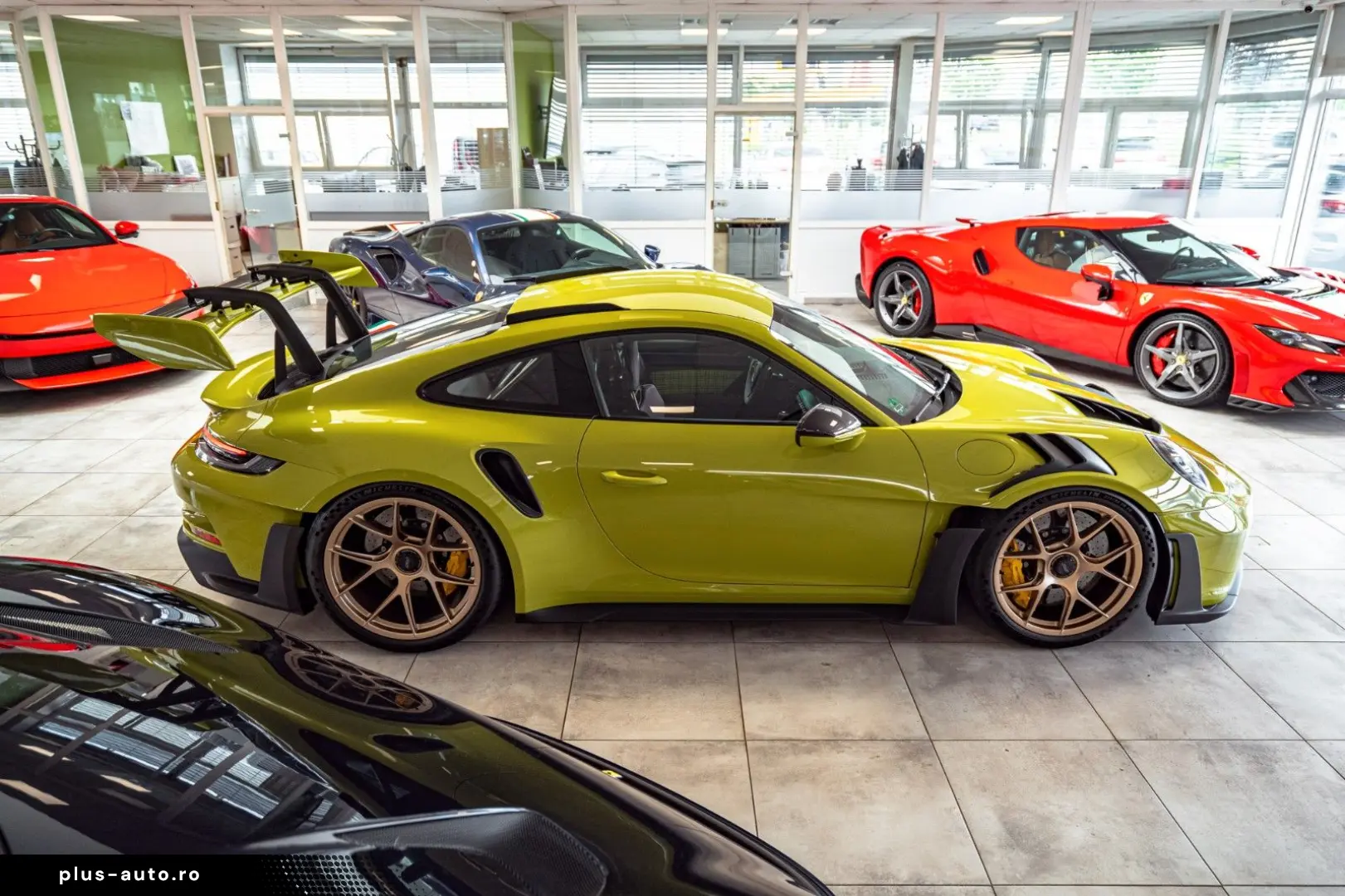 PORSCHE 911 GT3RS PTS Lindgrün Weissach PCCB LIFT SONDER