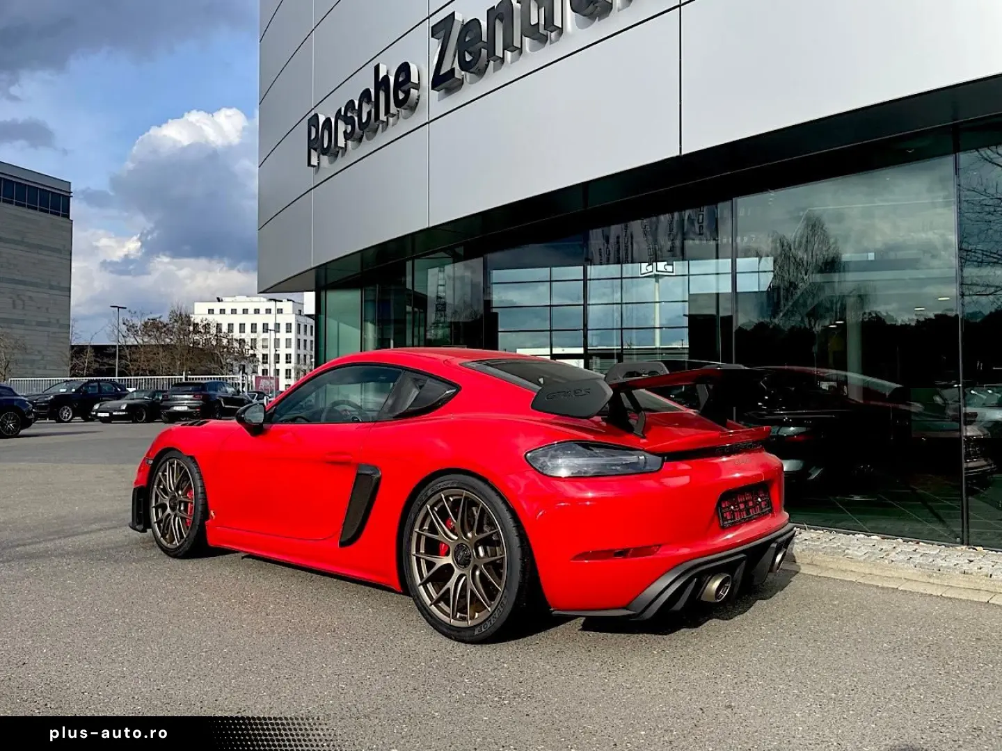 PORSCHE 718 GT4RS  Weissach Magnesium-Felgen LIFT 1.HAND