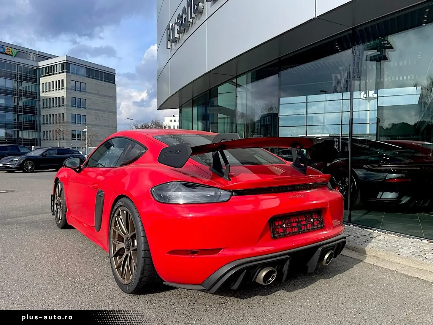 PORSCHE 718 GT4RS  Weissach Magnesium-Felgen LIFT 1.HAND