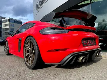 PORSCHE 718 GT4RS  Weissach Magnesium-Felgen LIFT 1.HAND