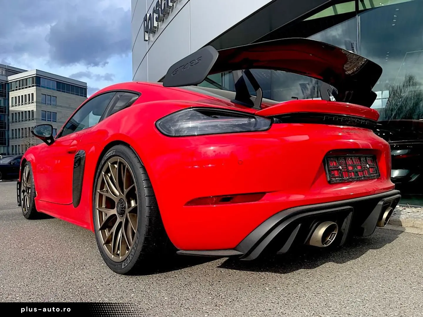 PORSCHE 718 GT4RS  Weissach Magnesium-Felgen LIFT 1.HAND