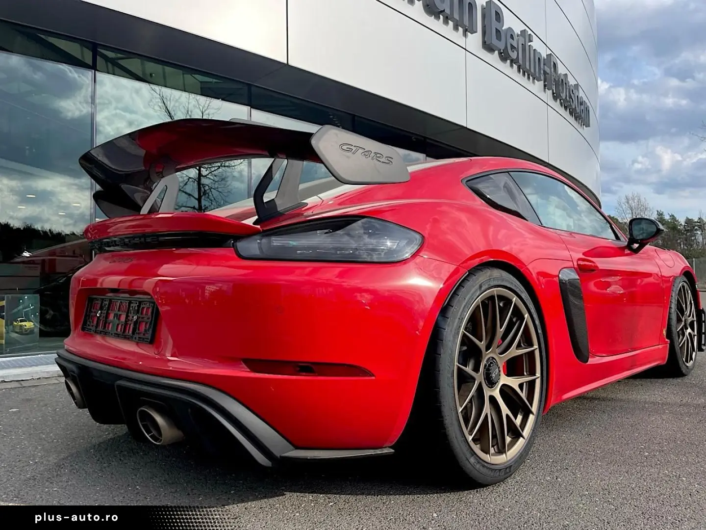 PORSCHE 718 GT4RS  Weissach Magnesium-Felgen LIFT 1.HAND