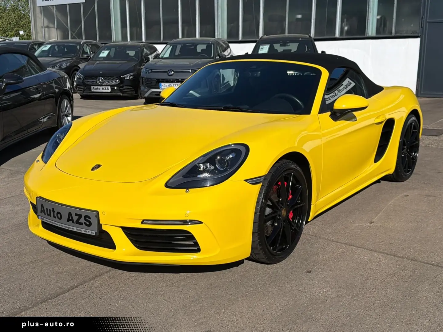 PORSCHE 718 Boxster S Cabrio 1.HAND BOSE NAVI LED