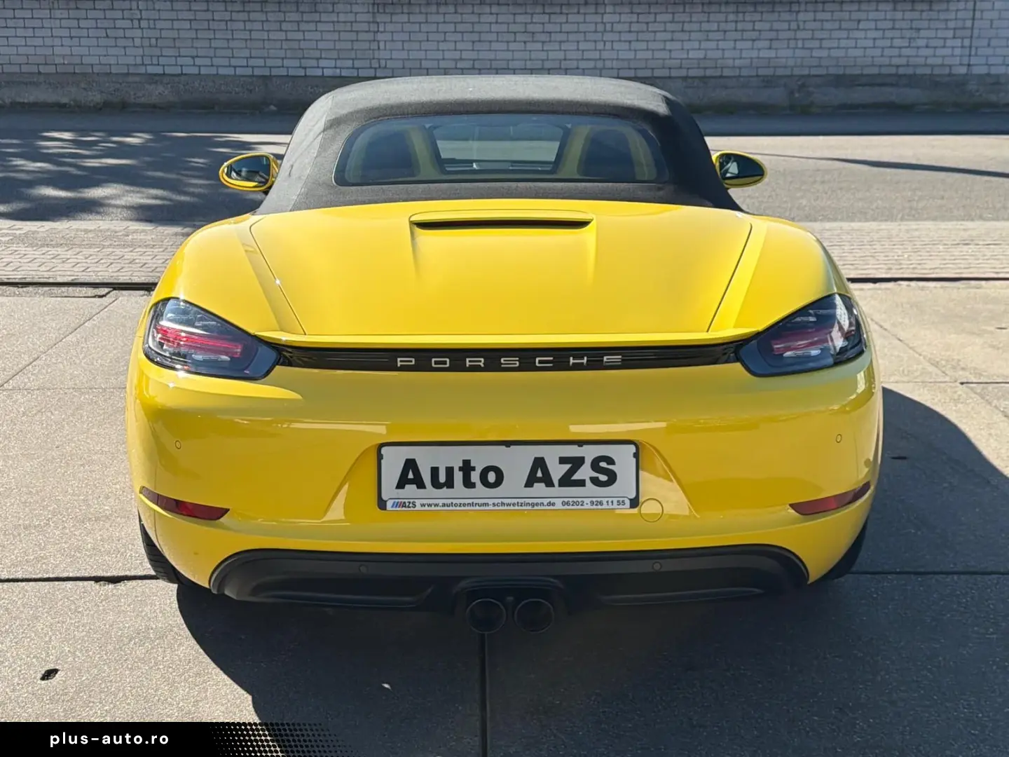 PORSCHE 718 Boxster S Cabrio 1.HAND BOSE NAVI LED