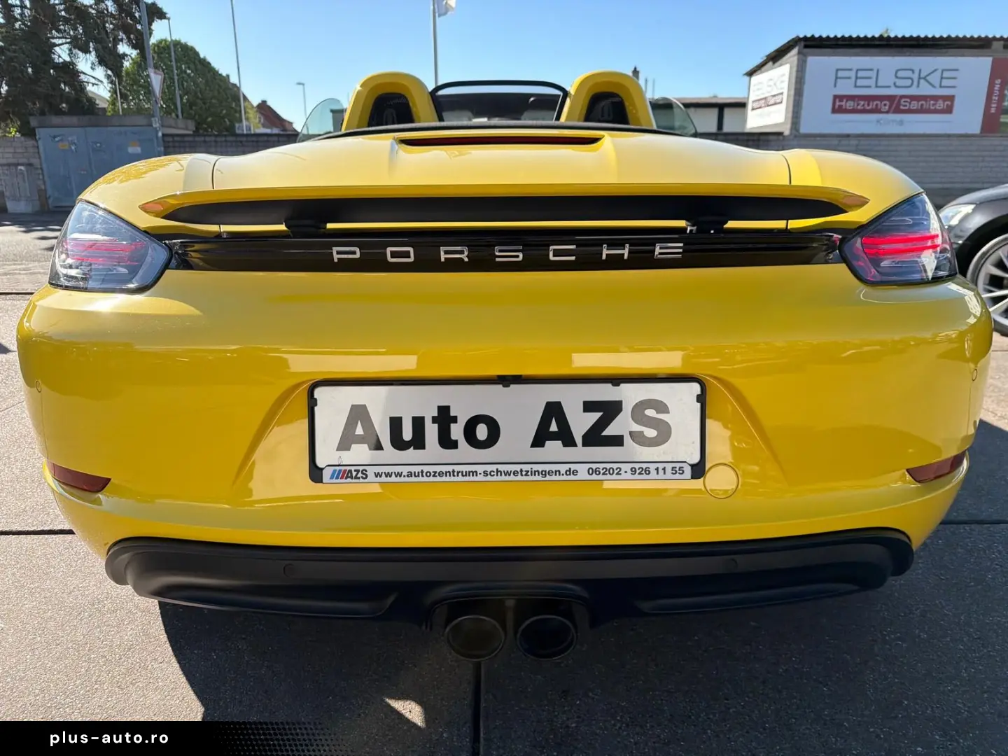 PORSCHE 718 Boxster S Cabrio 1.HAND BOSE NAVI LED