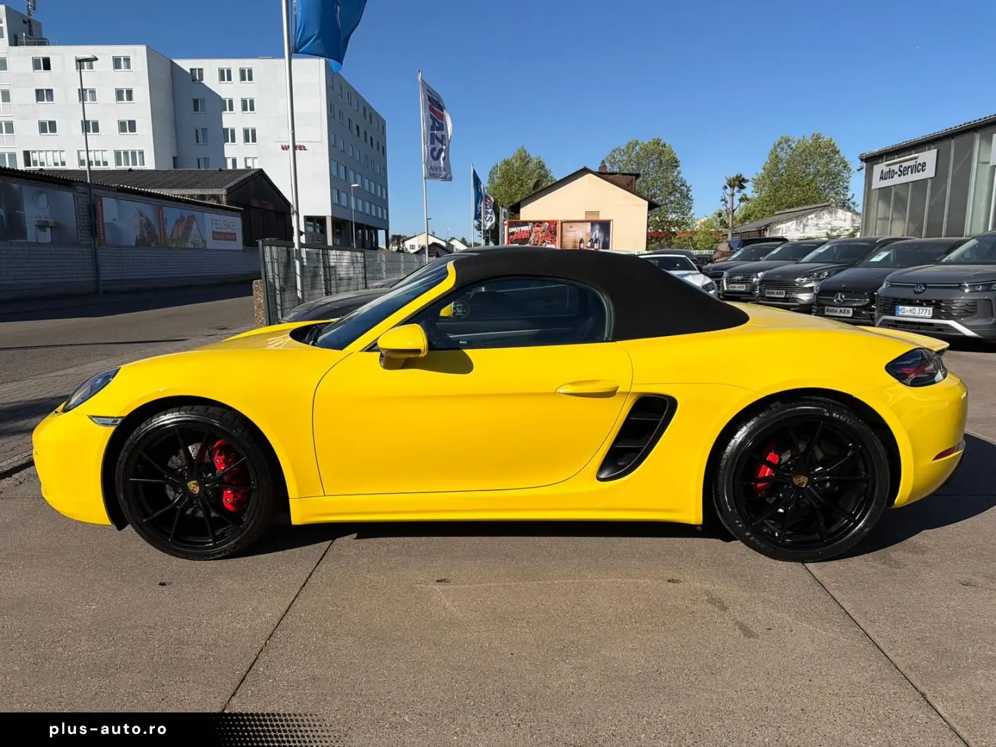 PORSCHE 718 Boxster S Cabrio 1.HAND BOSE NAVI LED