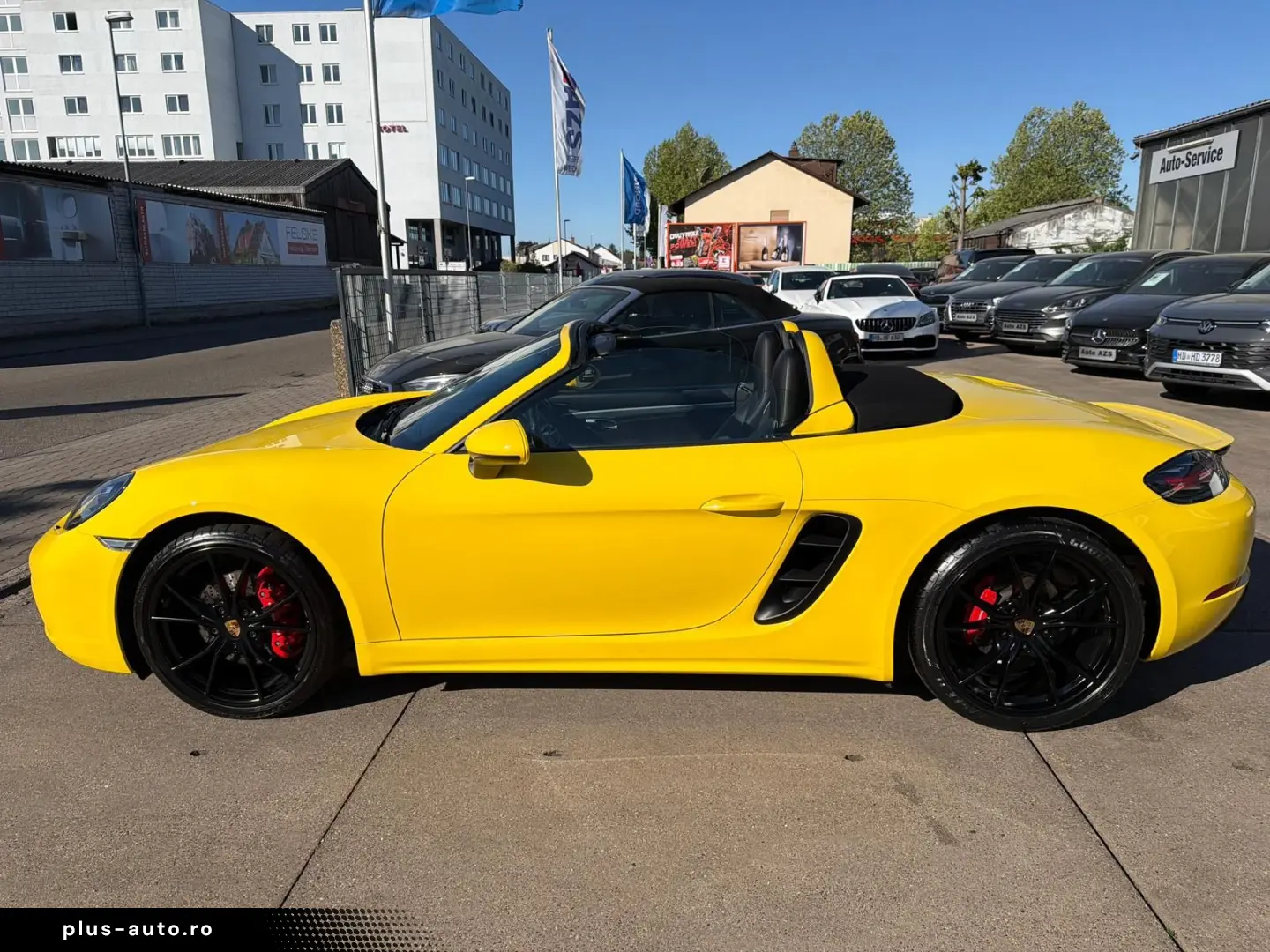 PORSCHE 718 Boxster S Cabrio 1.HAND BOSE NAVI LED