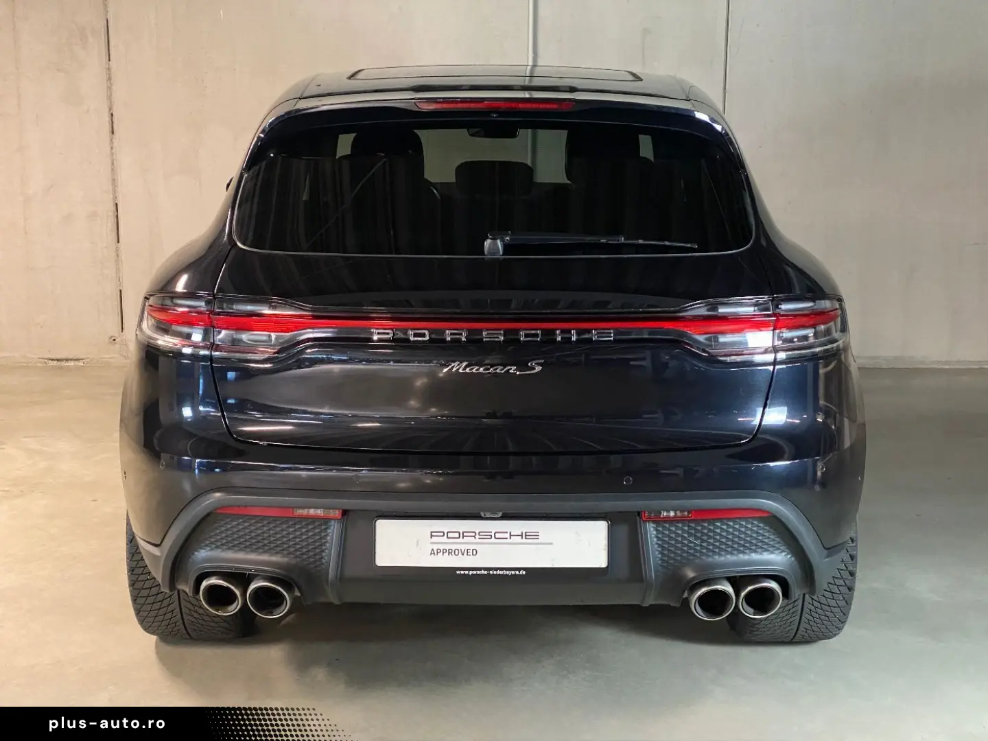 PORSCHE Macan S   Standheizung   Panorama Dachsystem