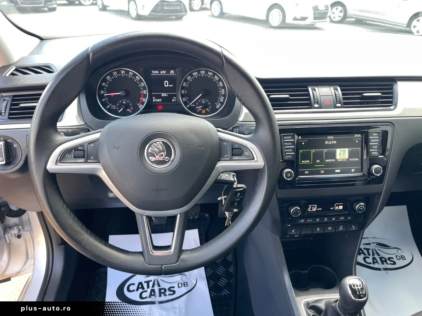 Skoda Rapid 1.4TDI  90CP  Climatronic  Comenzi volan  Pilot
