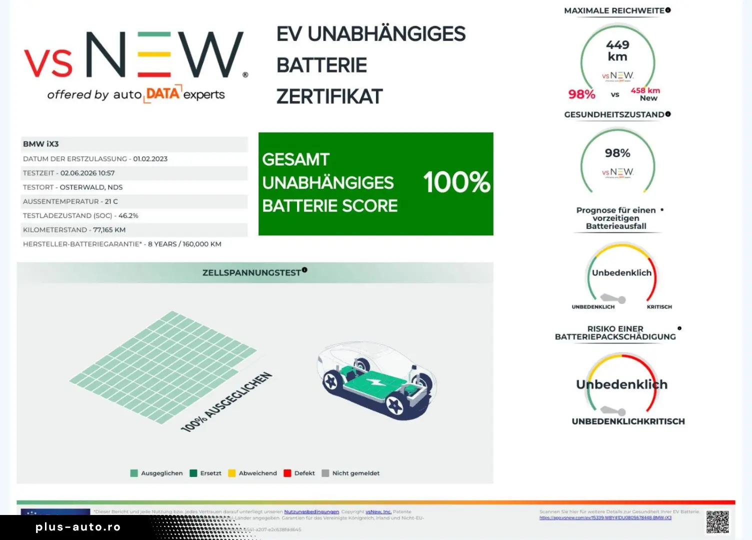 BMW iX3 Inspiring AHK Pano ad.LED LCProf.RFK SOH 98%