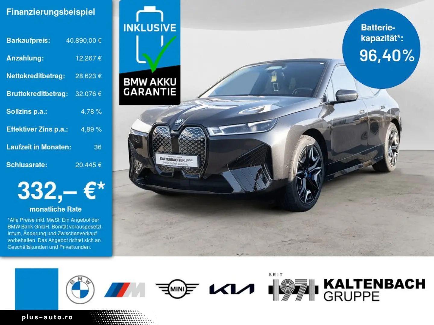BMW iX xDrive 40 Sport PANO AHK HUD LASER LED ACC
