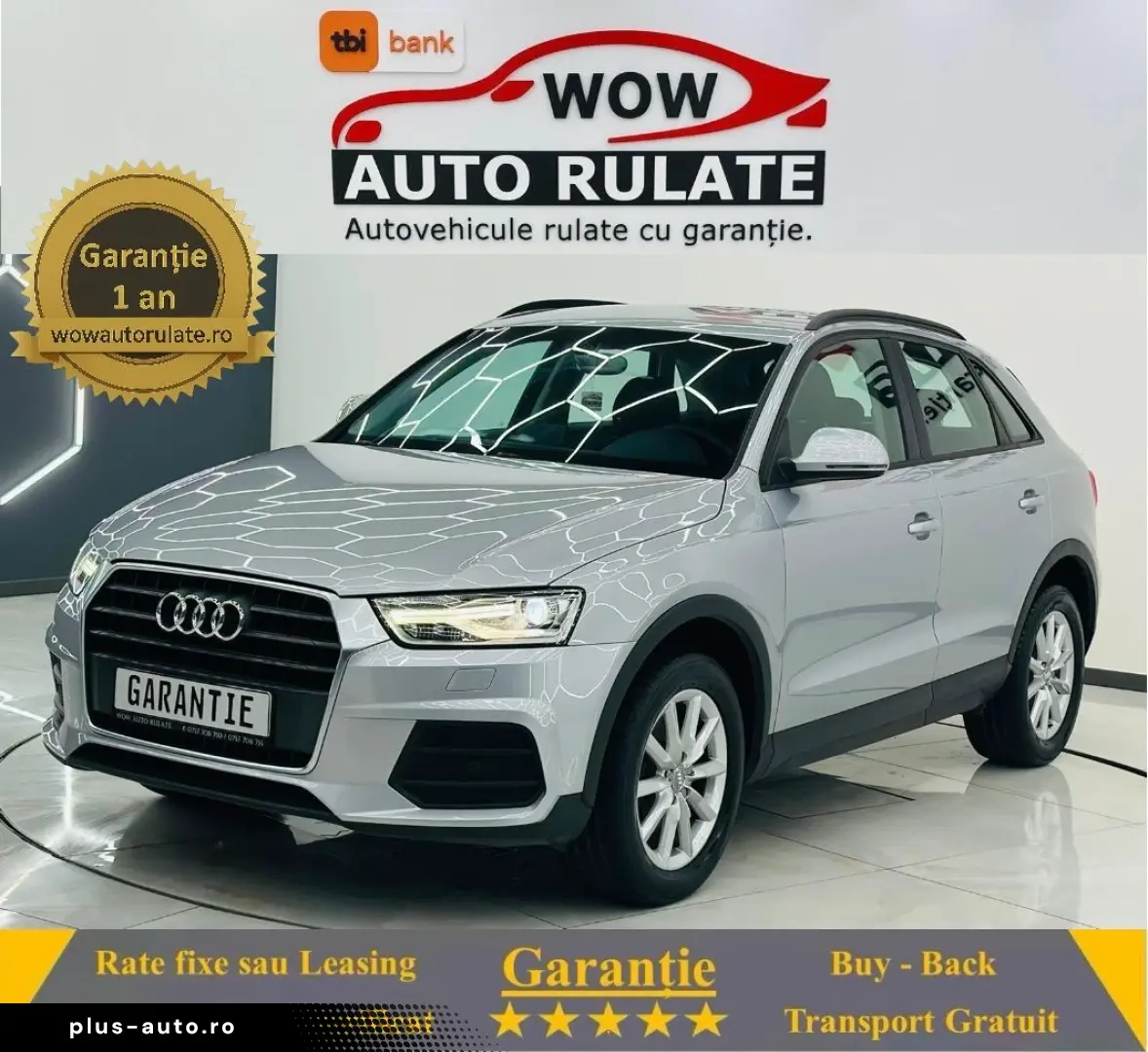 AUDI Q3 2015 2.0D E6 Garantie 12 Luni Rate Avans 0 Doar Cu B