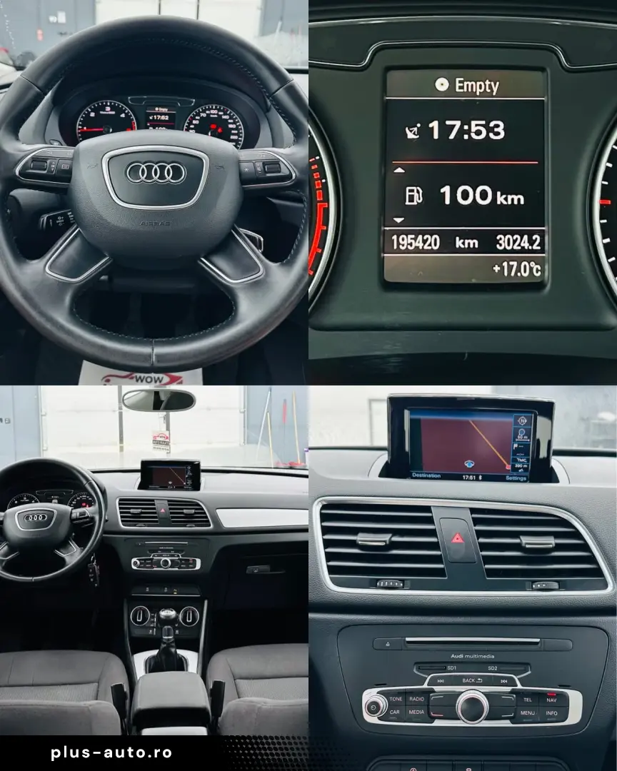 AUDI Q3 2015 2.0D E6 Garantie 12 Luni Rate Avans 0 Doar Cu B