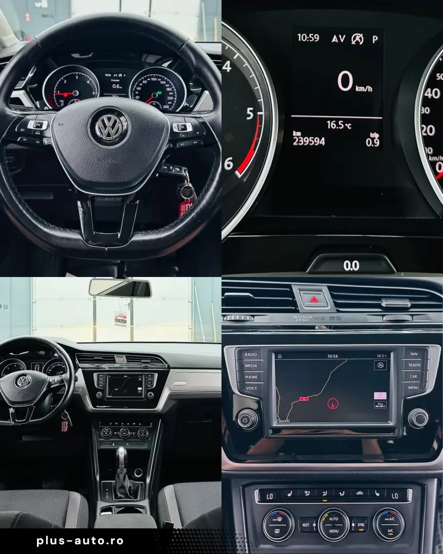 VOLKSWAGEN TOURAN 2017 1.6D E6 Garantie 12 Luni Rate Avans 0