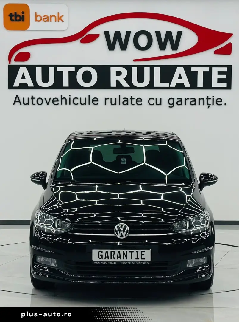 VOLKSWAGEN TOURAN 2017 1.6D E6 Garantie 12 Luni Rate Avans 0