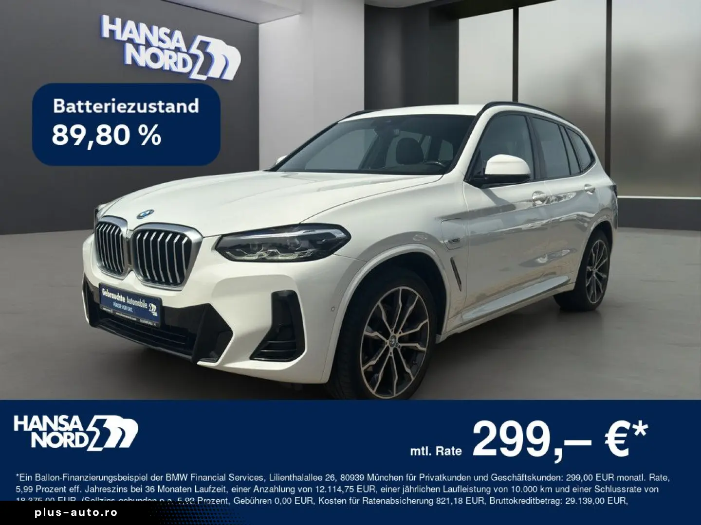 BMW X3 xDrive30e M-SPORT HYBRID LED NAVI HUD 20  AHK