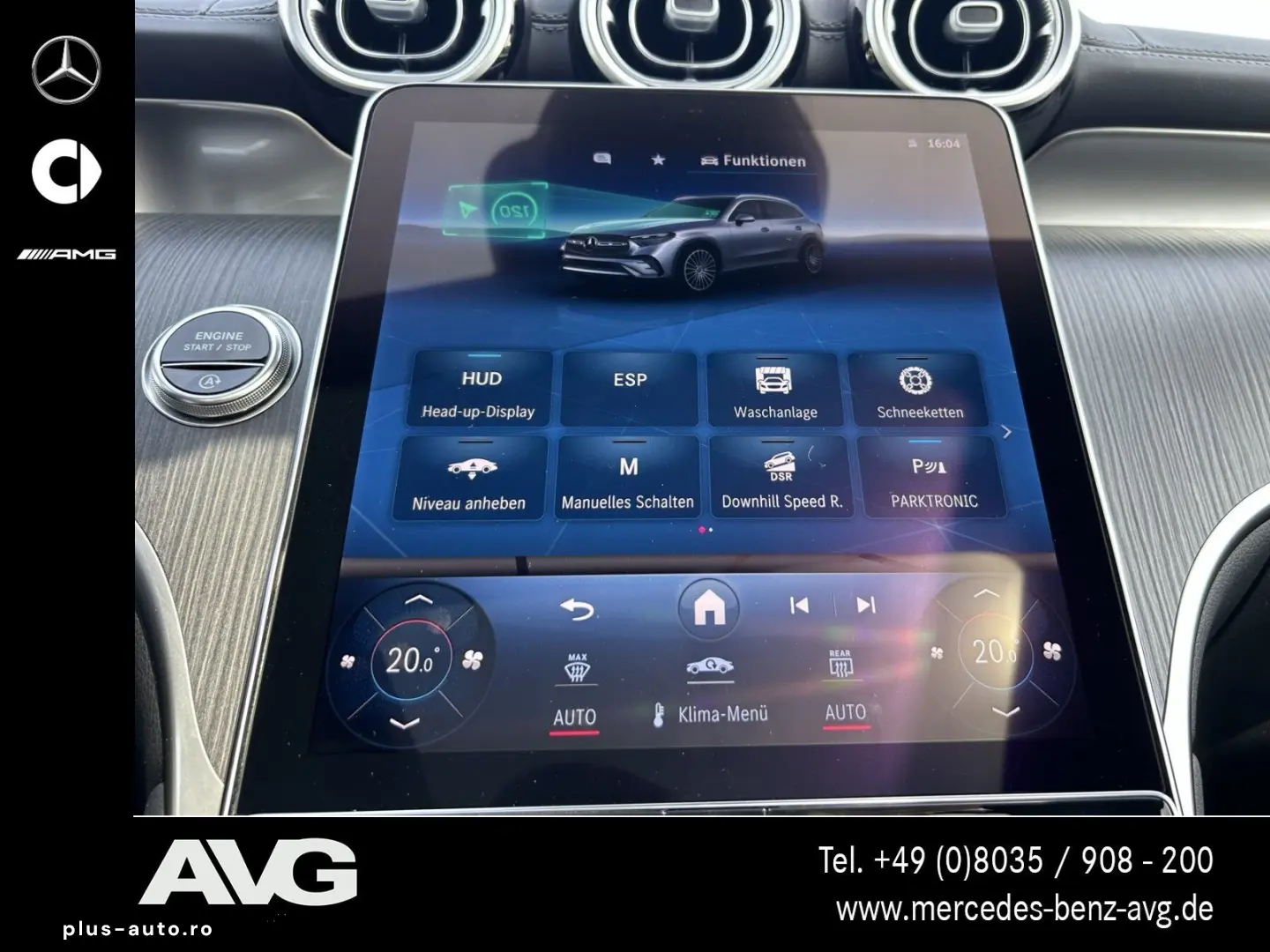 MERCEDES-BENZ GLC 220 d 4M AMG Pano HuD 360  HA-Lenk AHK FAP