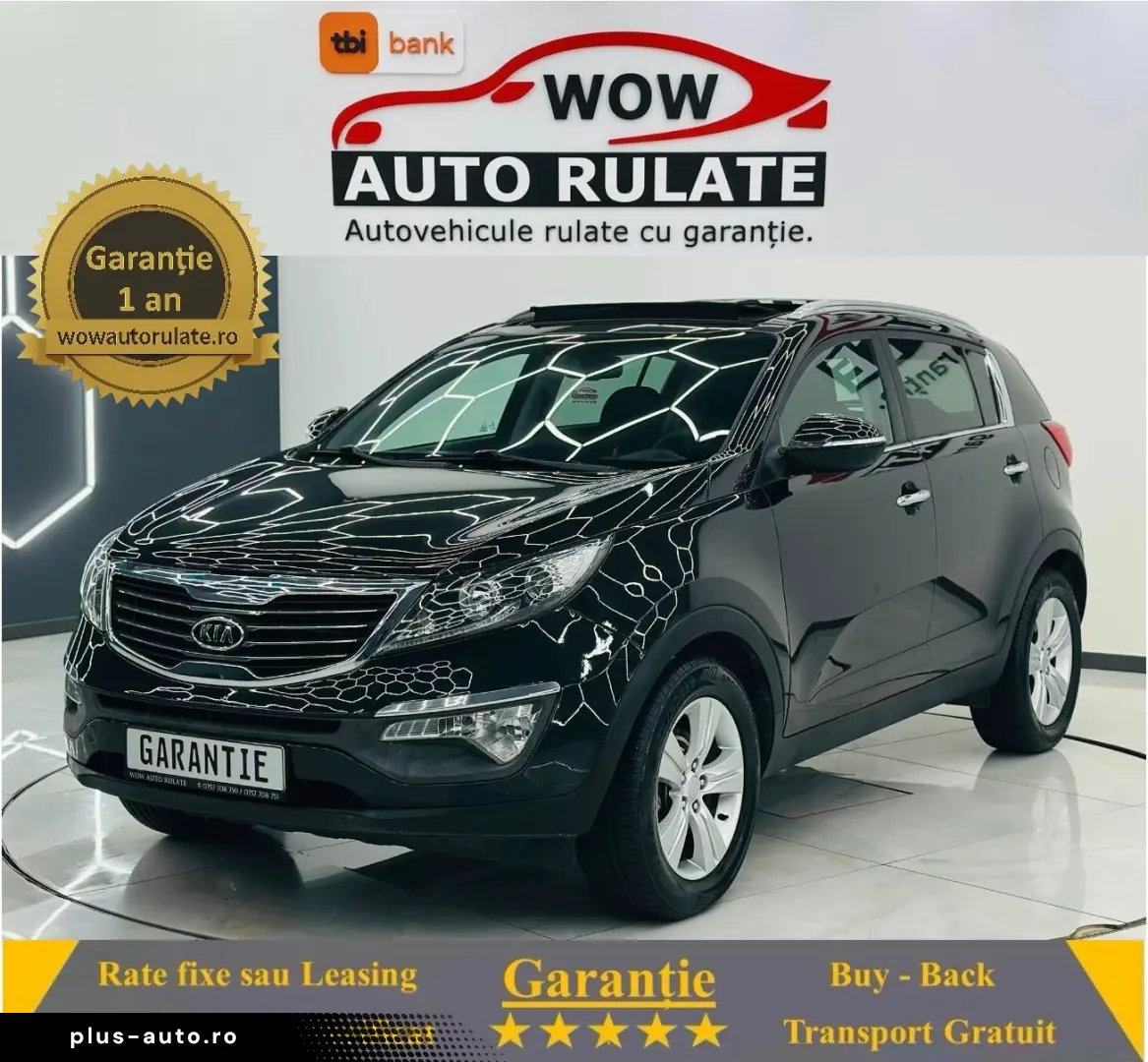 KIA SPORTAGE 2012 1.6i E5 Garantie 12 Luni Rate Avans 0 Doar