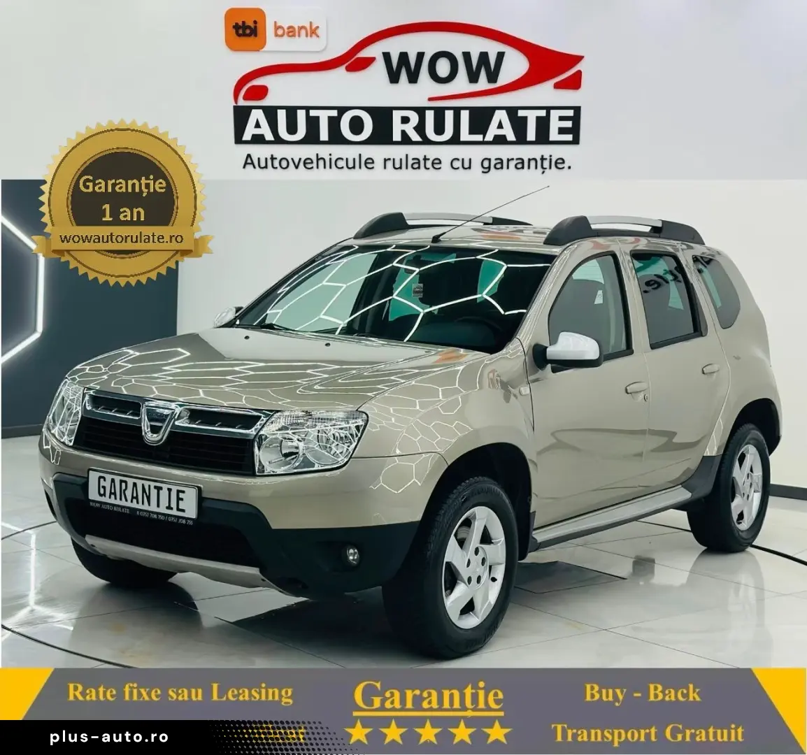 DACIA DUSTER 2012 1.5D E5 Garantie 12 Luni Rate Avans 0 Doar