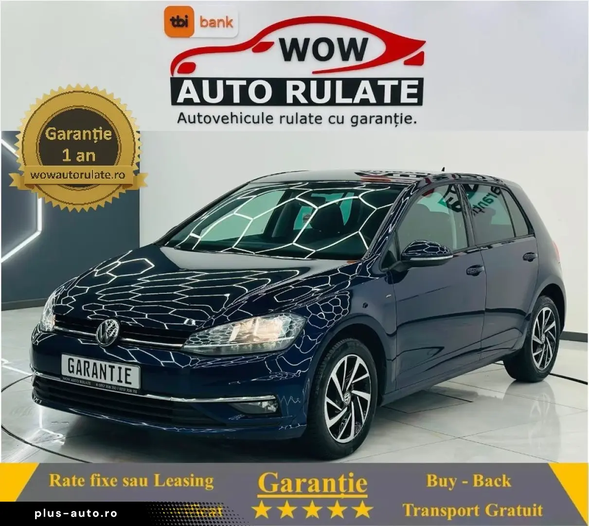VOLKSWAGEN GOLF 2019 1.6D E6 Garantie 12 Luni Rate Avans 0 D