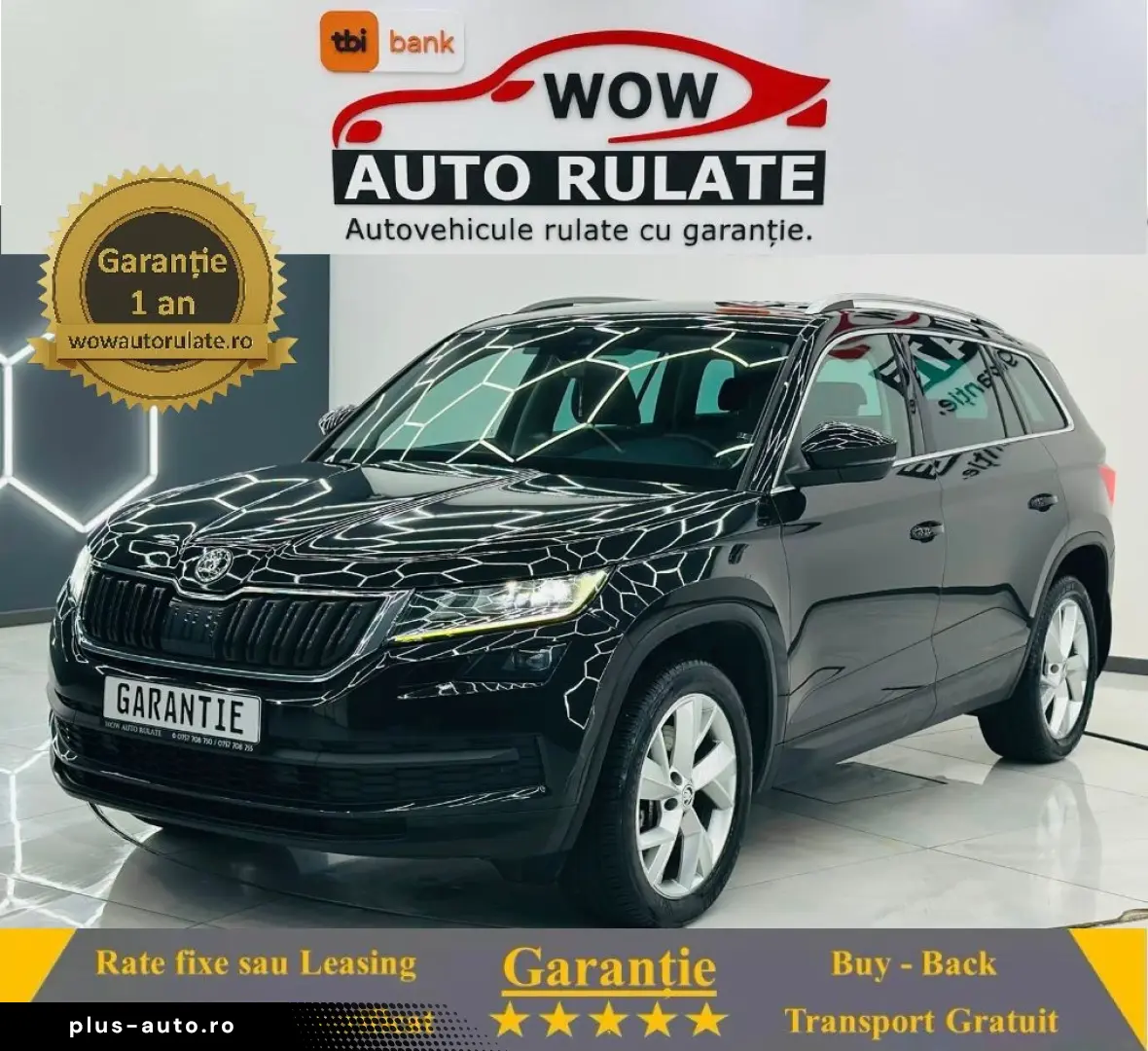 SKODA KODIAQ 2018 2.0D E6 Garantie 12 Luni Rate Avans 0 Doar