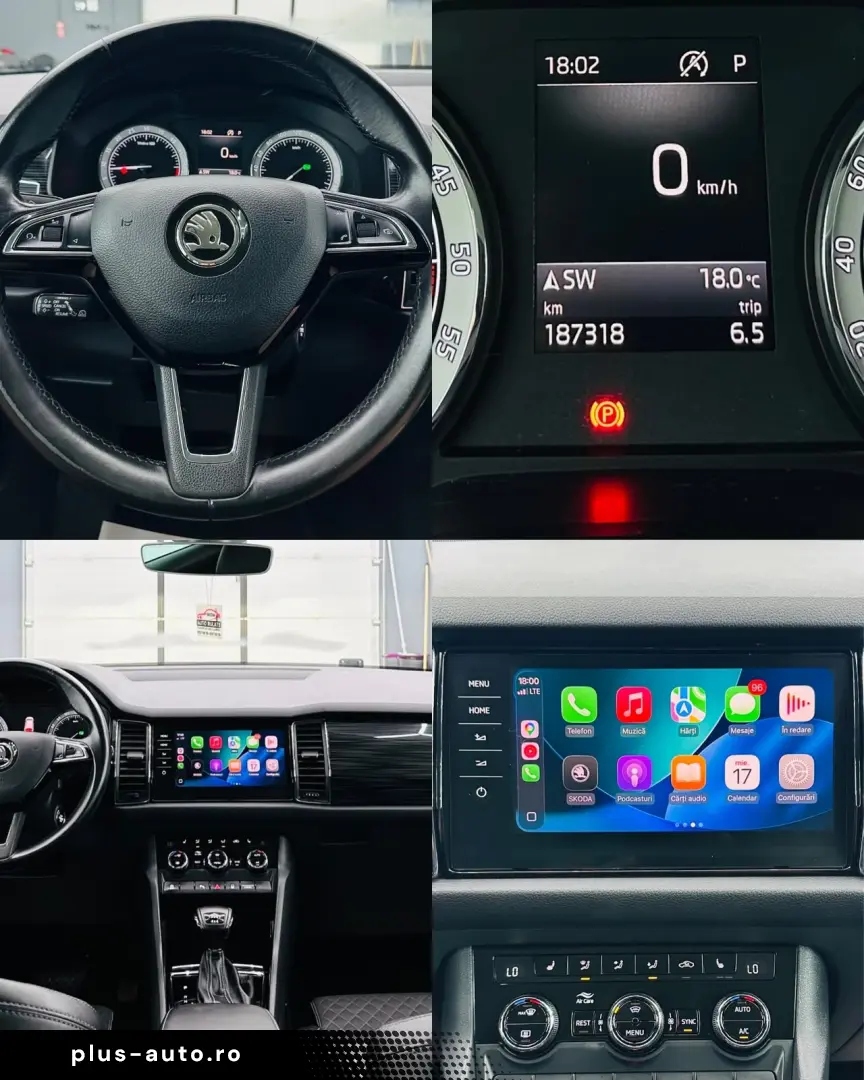 SKODA KODIAQ 2018 2.0D E6 Garantie 12 Luni Rate Avans 0 Doar