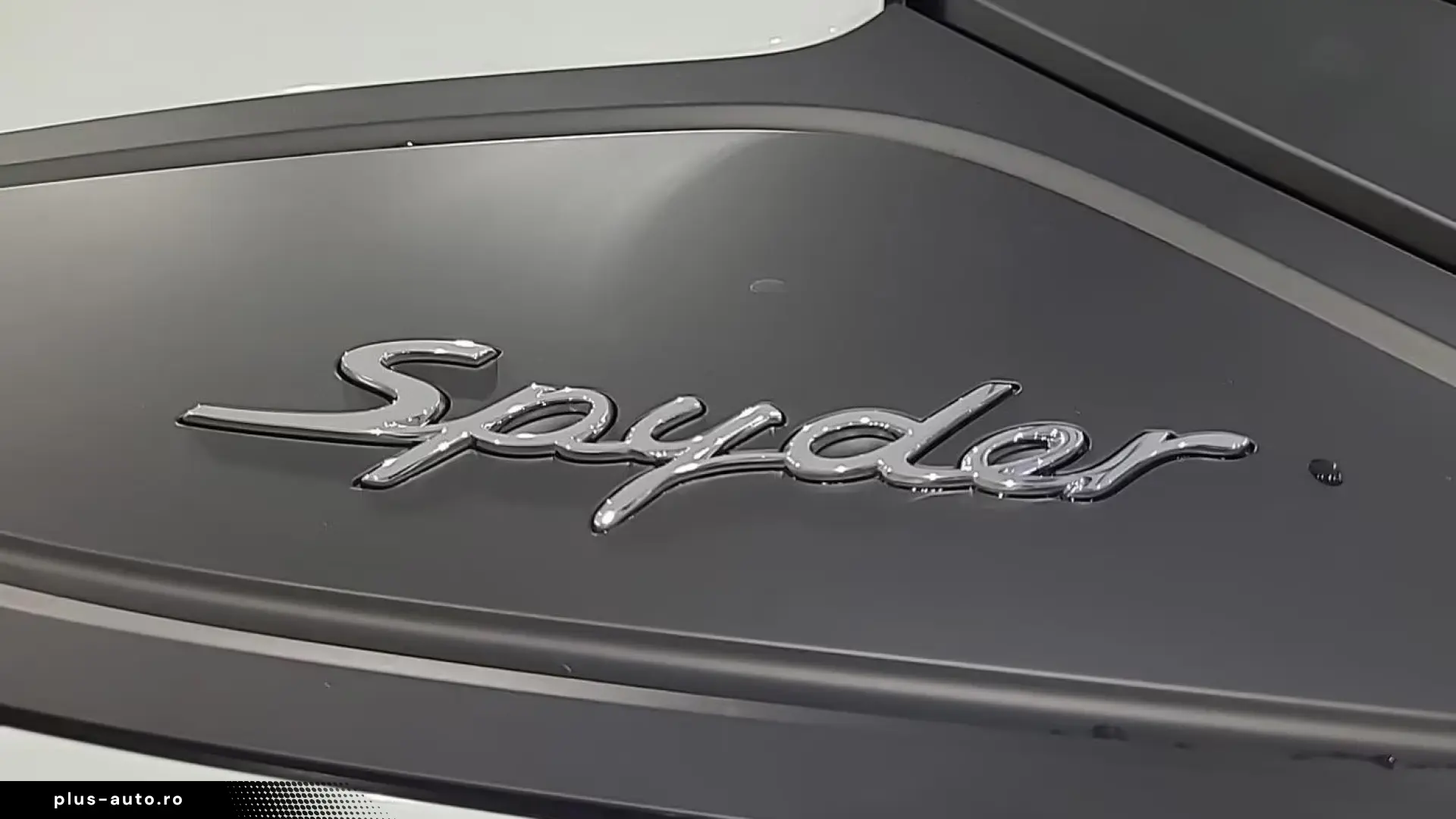 Porsche Boxster BOXSTER 718 SPYDER 4.0