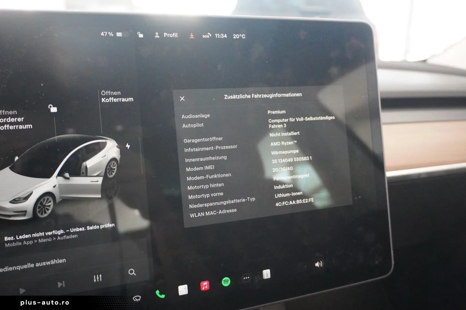 TESLA Model 3 LONGRANGE DUAL-MOTOR NAVI KAMERA DAB AMD