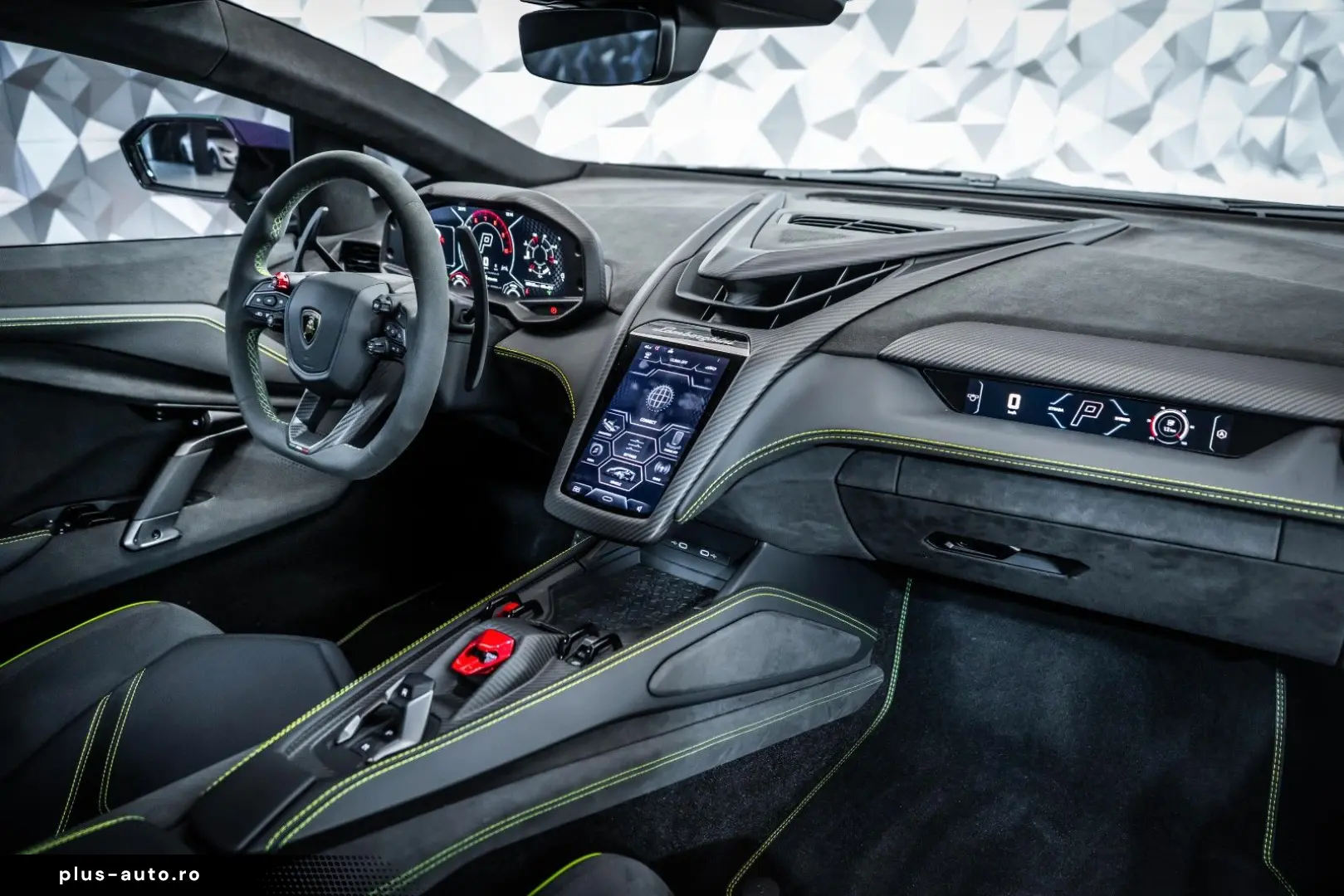 LAMBORGHINI Revuelto Nero Nemesis  Lift  Passenger Display