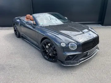 BENTLEY Continental GTC MANSORY MULLINER B&O rot.Display