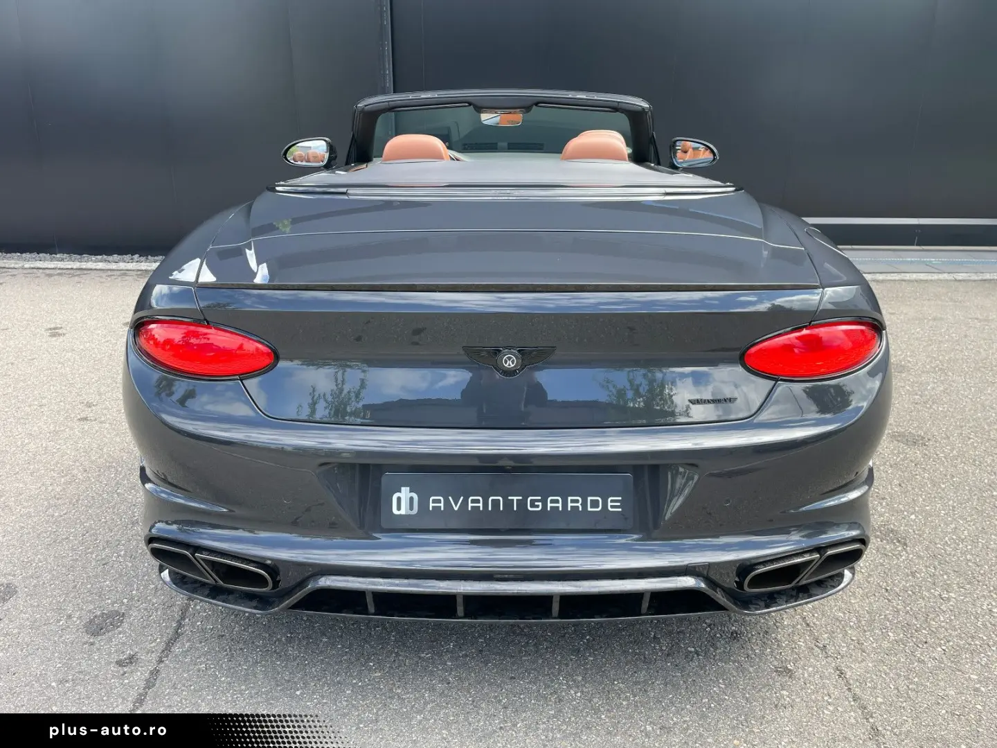 BENTLEY Continental GTC MANSORY MULLINER B&O rot.Display