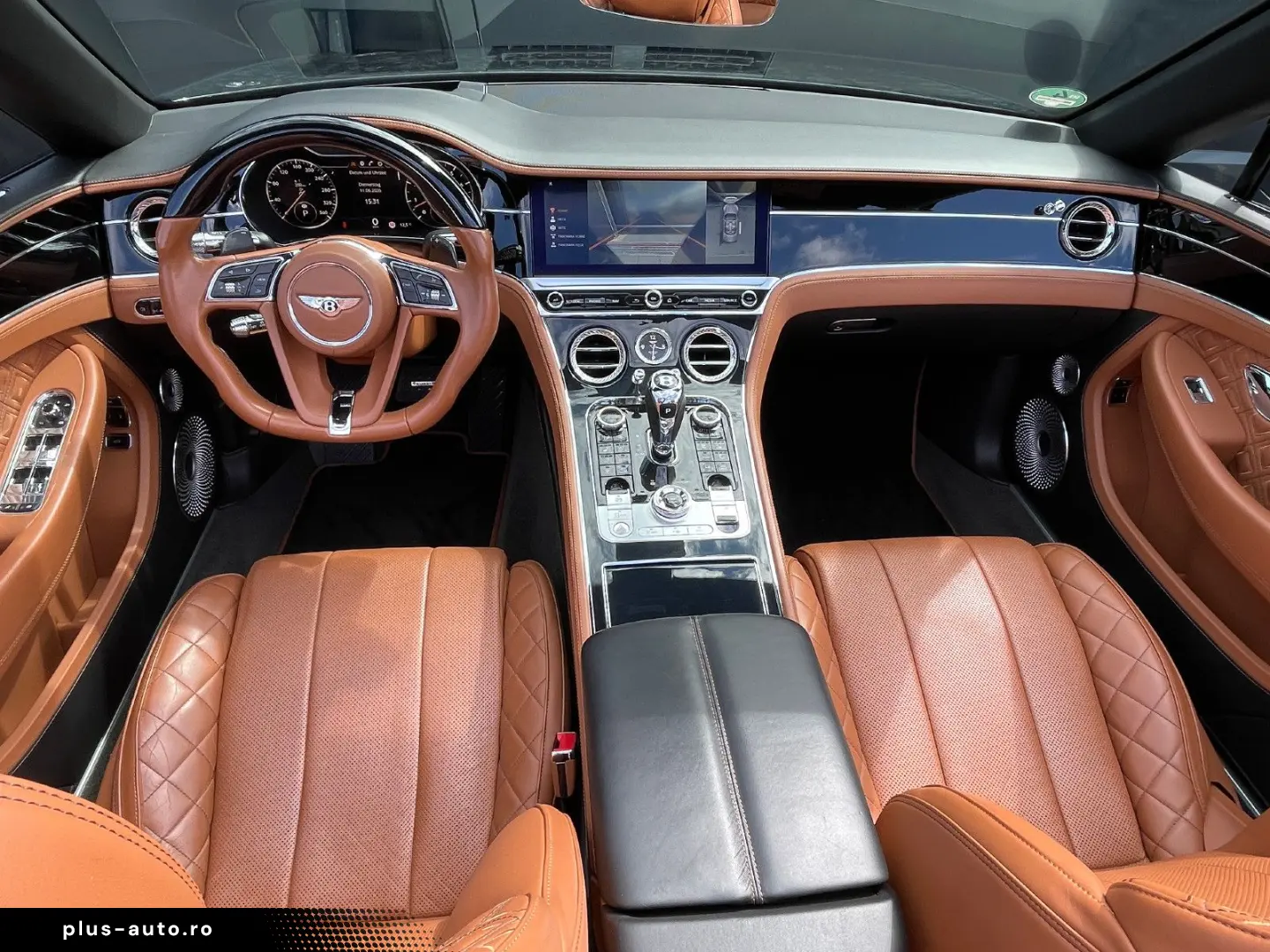 BENTLEY Continental GTC MANSORY MULLINER B&O rot.Display