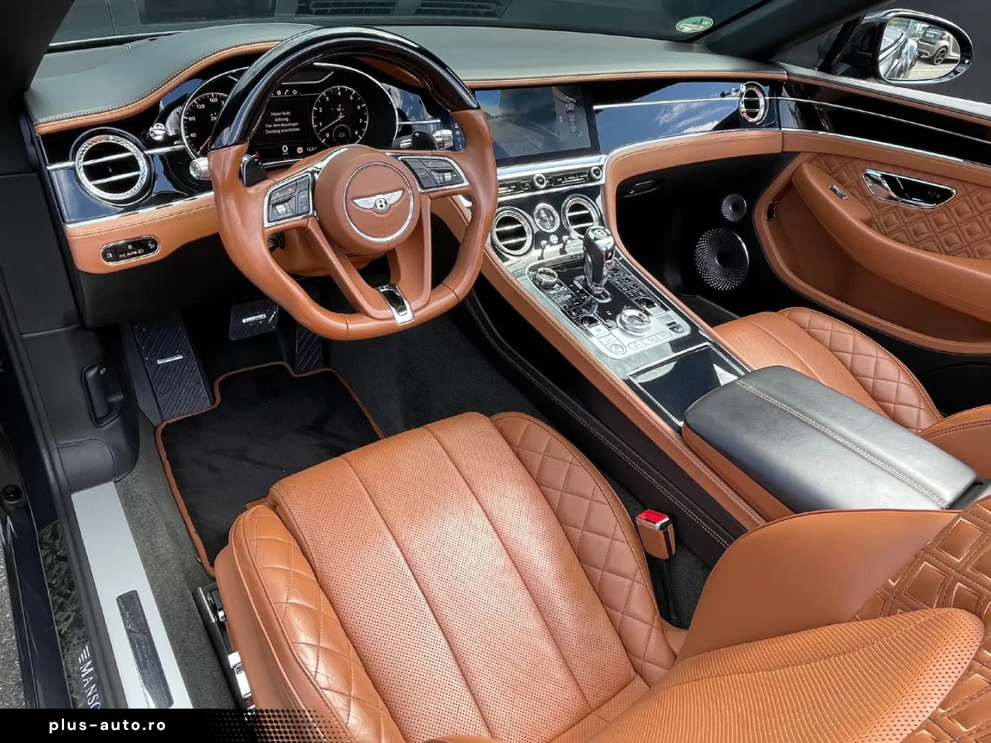 BENTLEY Continental GTC MANSORY MULLINER B&O rot.Display