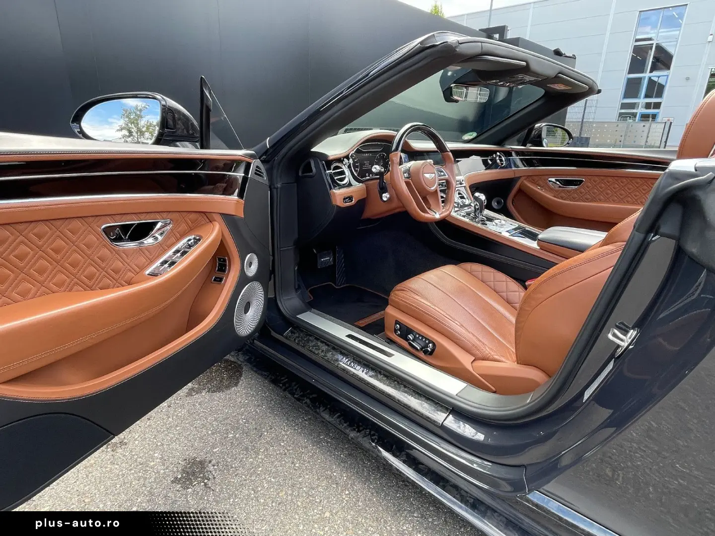 BENTLEY Continental GTC MANSORY MULLINER B&O rot.Display